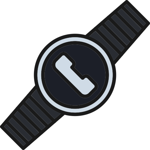 デジタル腕時計 Generic Outline Color icon