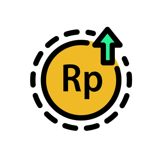 Indonesian rupiah Generic Outline Color icon