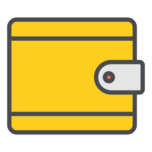 財布 Generic Outline Color icon