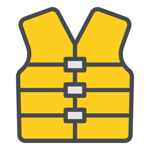 Life jacket Generic Outline Color icon