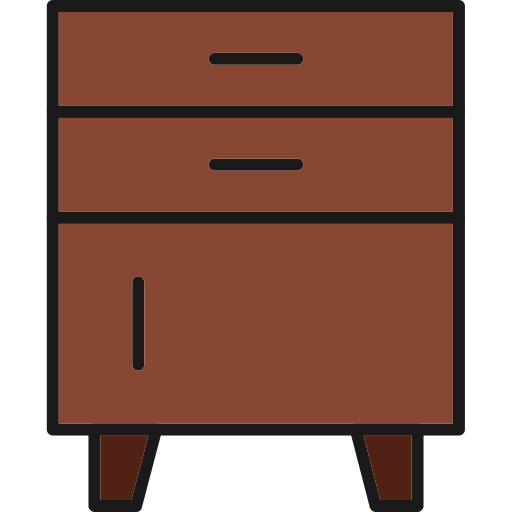 kommode Generic Outline Color icon