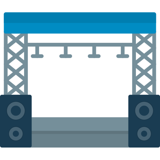 Stage Generic Flat icon