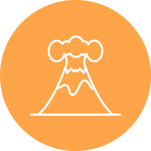 Volcano Generic Flat icon