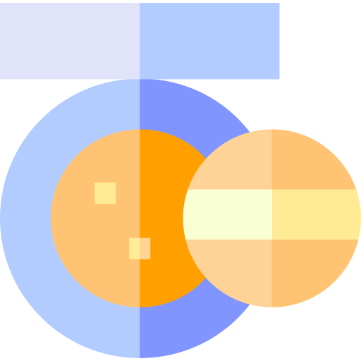 stiftung Basic Straight Flat icon