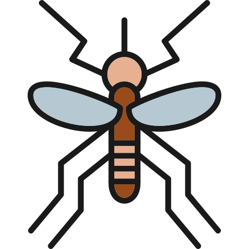 蚊 Generic Outline Color icon