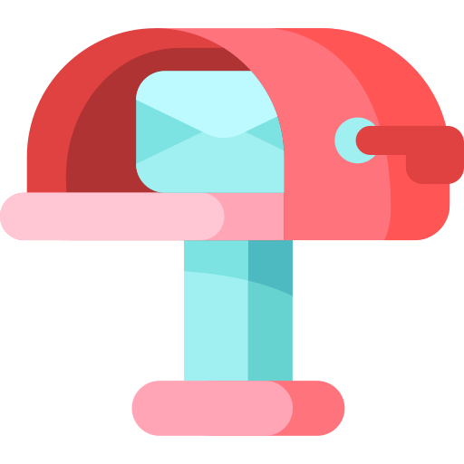 Mailbox Kawaii Flat icon