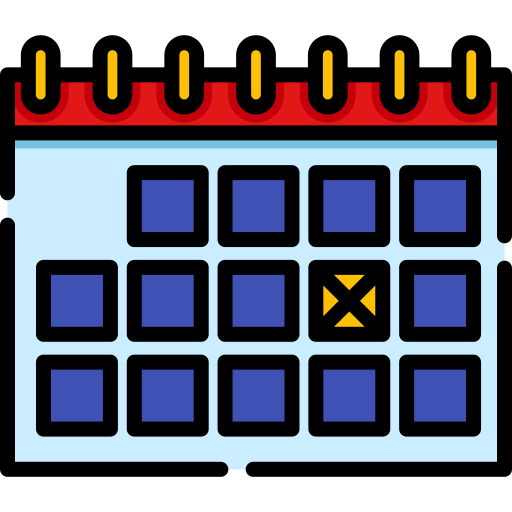 calendario Special Lineal color icona