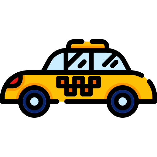 taxi Special Lineal color icono