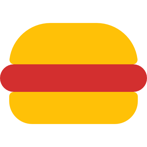 burgery Pixel Perfect Flat ikona