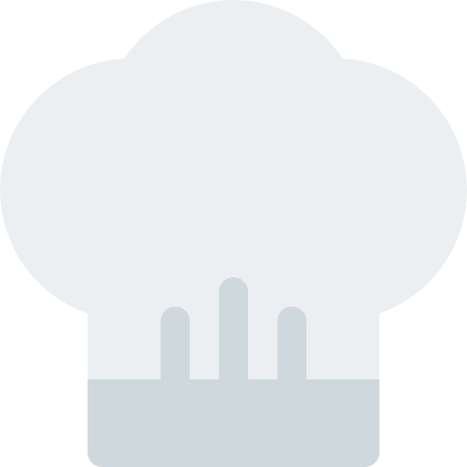 sombrero de cocinero Pixel Perfect Flat icono