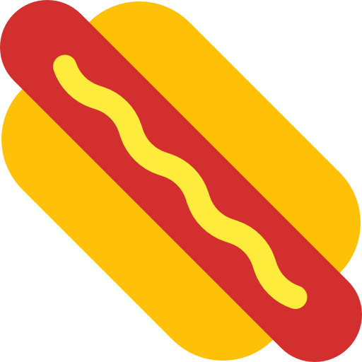 hot-dog Pixel Perfect Flat Icône