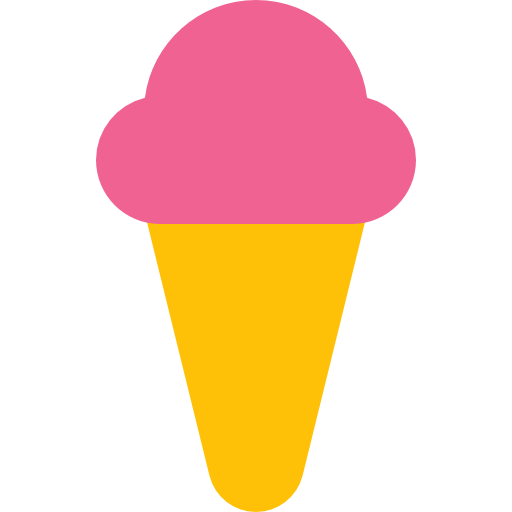 Мороженое Pixel Perfect Flat иконка