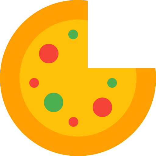 pizza Pixel Perfect Flat ikona