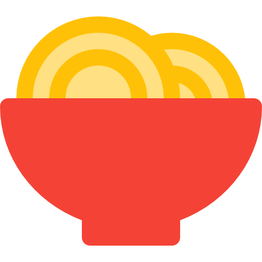 麺 Pixel Perfect Flat icon