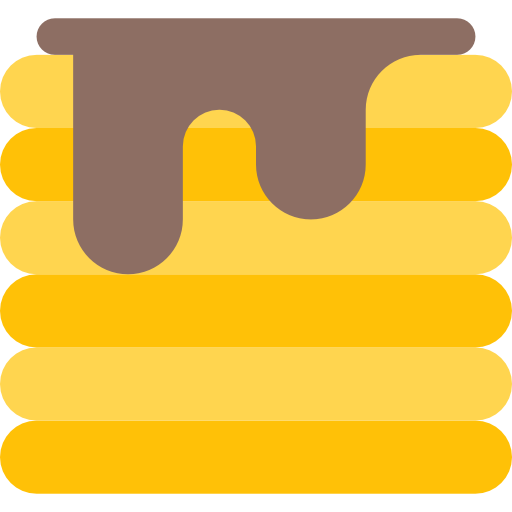 pancake Pixel Perfect Flat icona