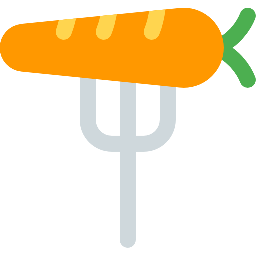 Вегетарианский Pixel Perfect Flat иконка