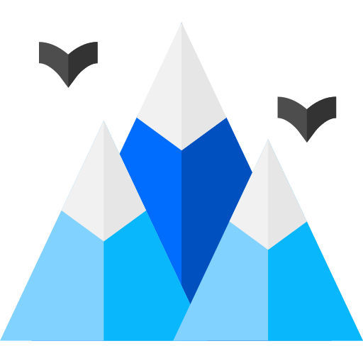 山 Basic Straight Flat icon