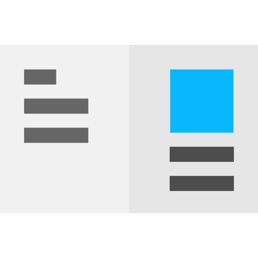 pocztówka Basic Straight Flat ikona