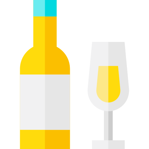 Wine Basic Straight Flat icon