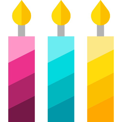 candele Basic Straight Flat icona
