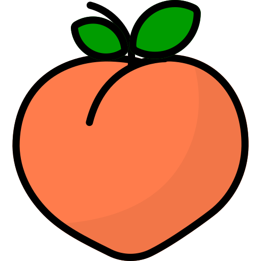 Peach Generic Outline Color icon