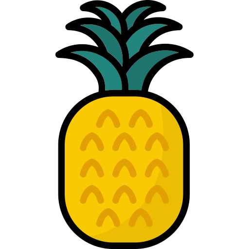 ananas Generic Outline Color Icône