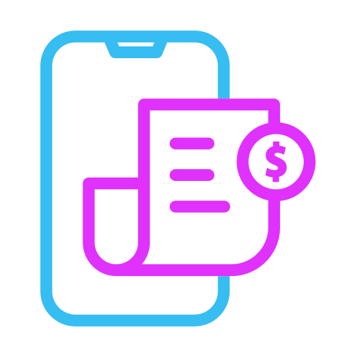 Receipts Generic Outline Color icon