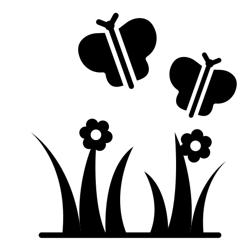 vlinder Generic Glyph icoon