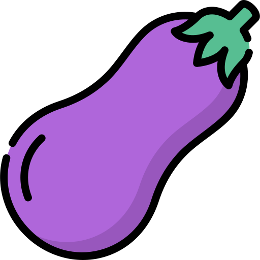 Eggplant Special Lineal color icon