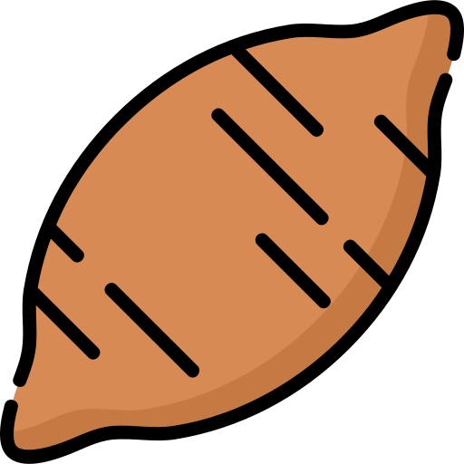 słodki ziemniak Special Lineal color ikona