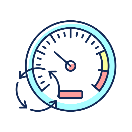 druckanzeige Generic Thin Outline Color icon