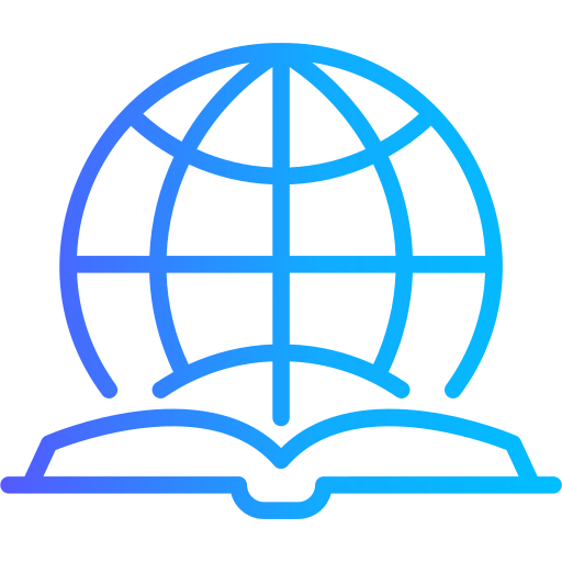 Global education Generic Gradient icon