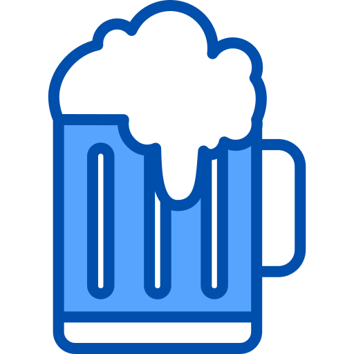 bière Generic Blue Icône