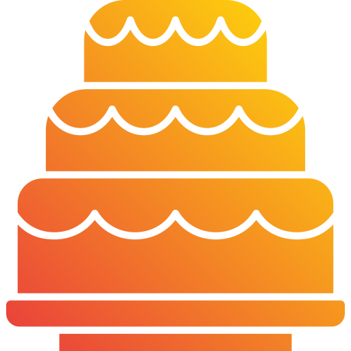 Торт Generic Flat Gradient иконка