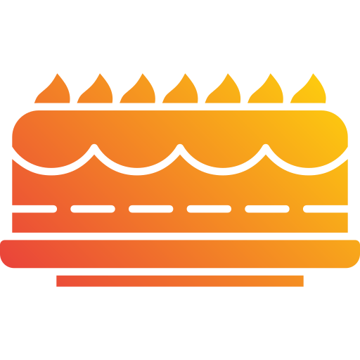 Торт Generic Flat Gradient иконка