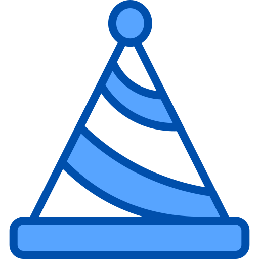 パーティーハット Generic Blue icon