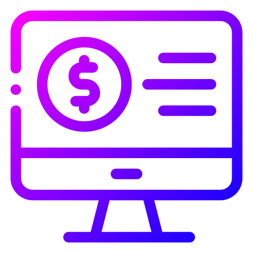 Online payment Generic Gradient icon
