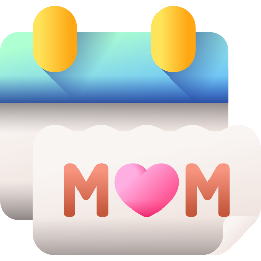 День матери 3D Color иконка