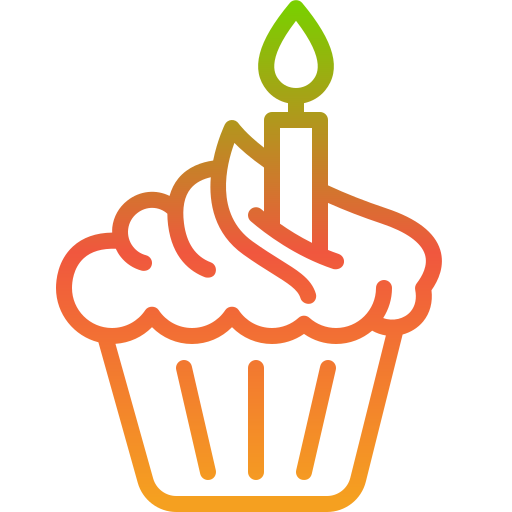 cupcake Generic Gradient icon