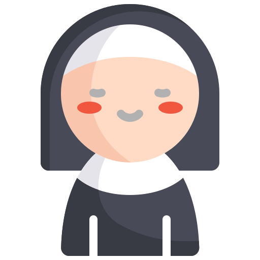 монахиня Generic Flat иконка