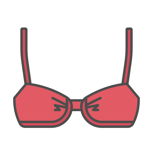 bikini Generic Outline Color icono