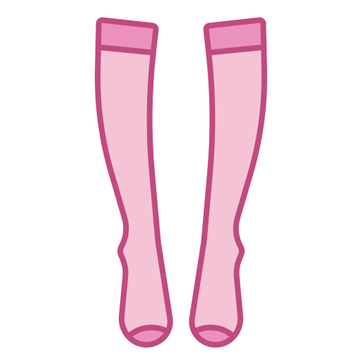 Knee high socks Generic Outline Color icon