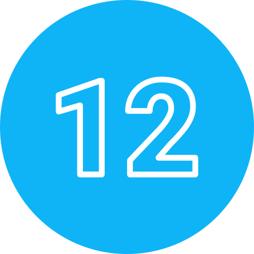 12 Generic Flat icon