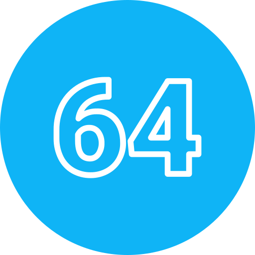 64 Generic Flat icono
