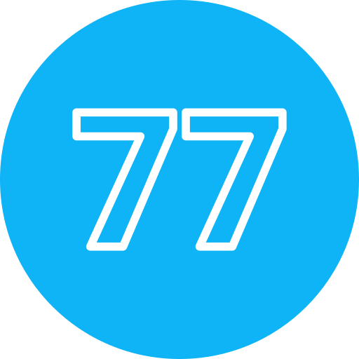 77 Generic Flat icona