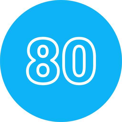 80 Generic Flat icono