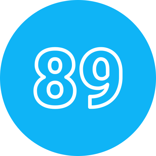 89 Generic Flat ikona