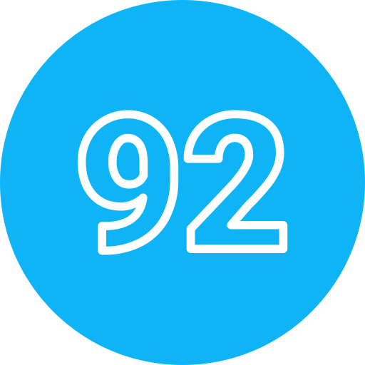 92 Generic Flat icon