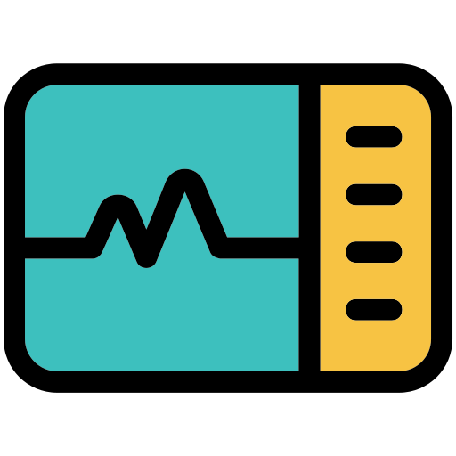electrocardiograma Generic Outline Color icono