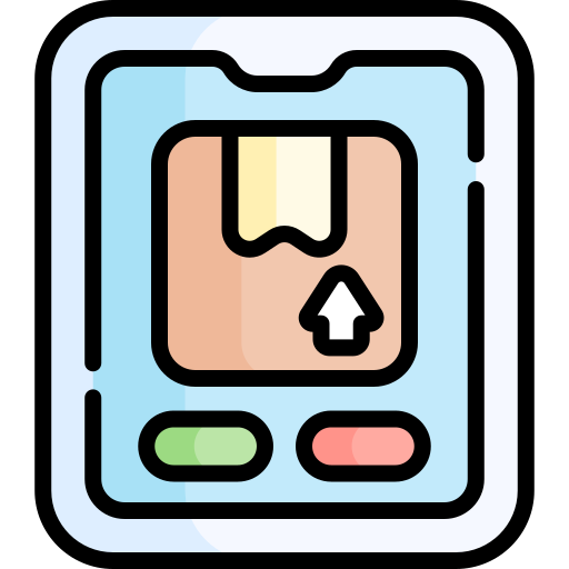 モバイルアプリ Kawaii Lineal color icon